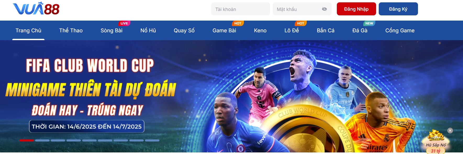 Nhà cái uy tín vua88 được nhiều người lựa chọn